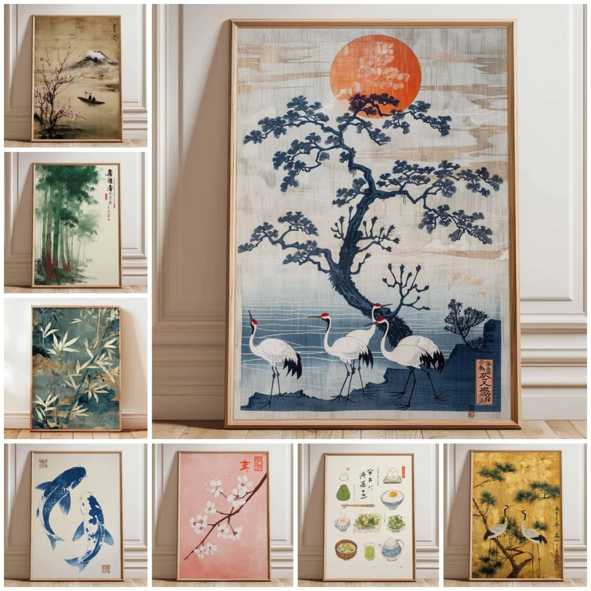 Japanese Ukiyo-e Wall Art Poster | Vintage Home Decor