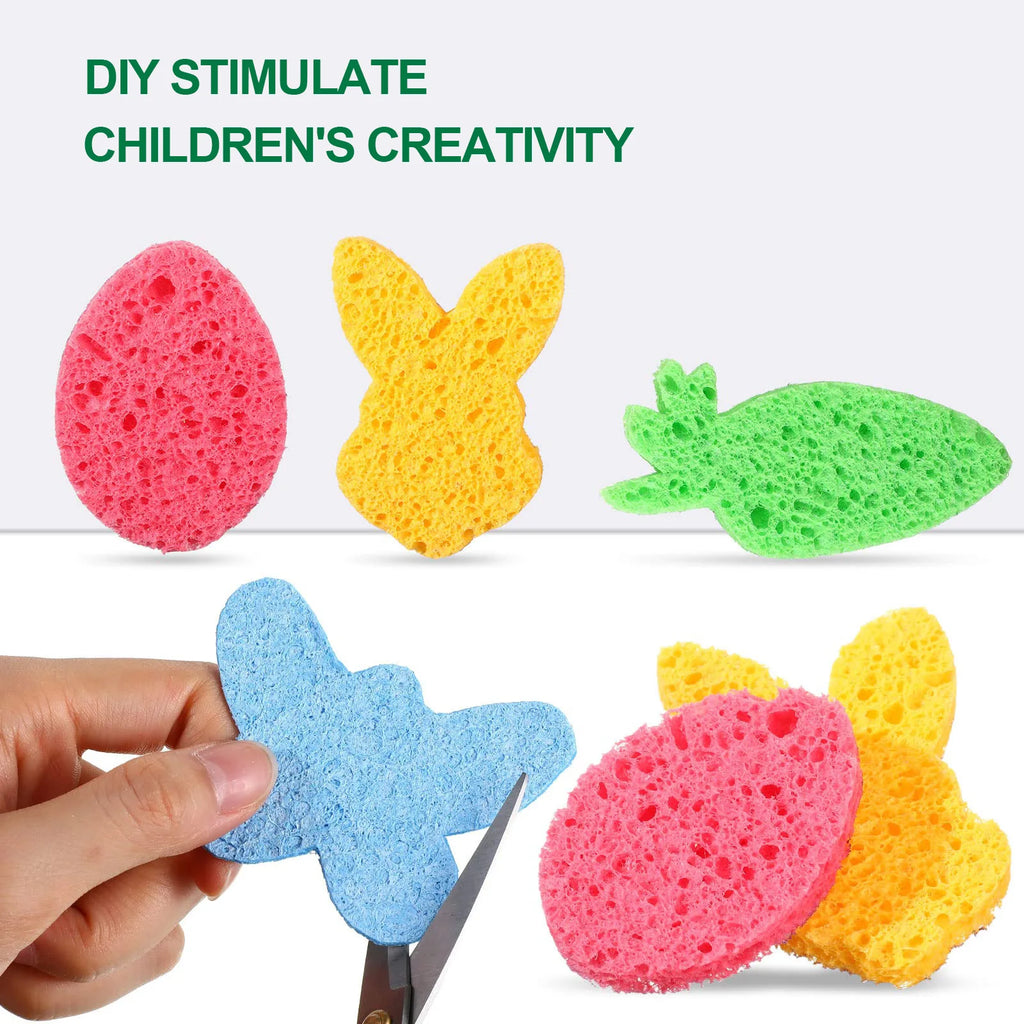 Natural Cellulose Kitchen Sponges — Eco-Friendly, Biodegradable (12-Pack)