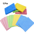 Natural Cellulose Kitchen Sponges — Eco-Friendly, Biodegradable (12-Pack)